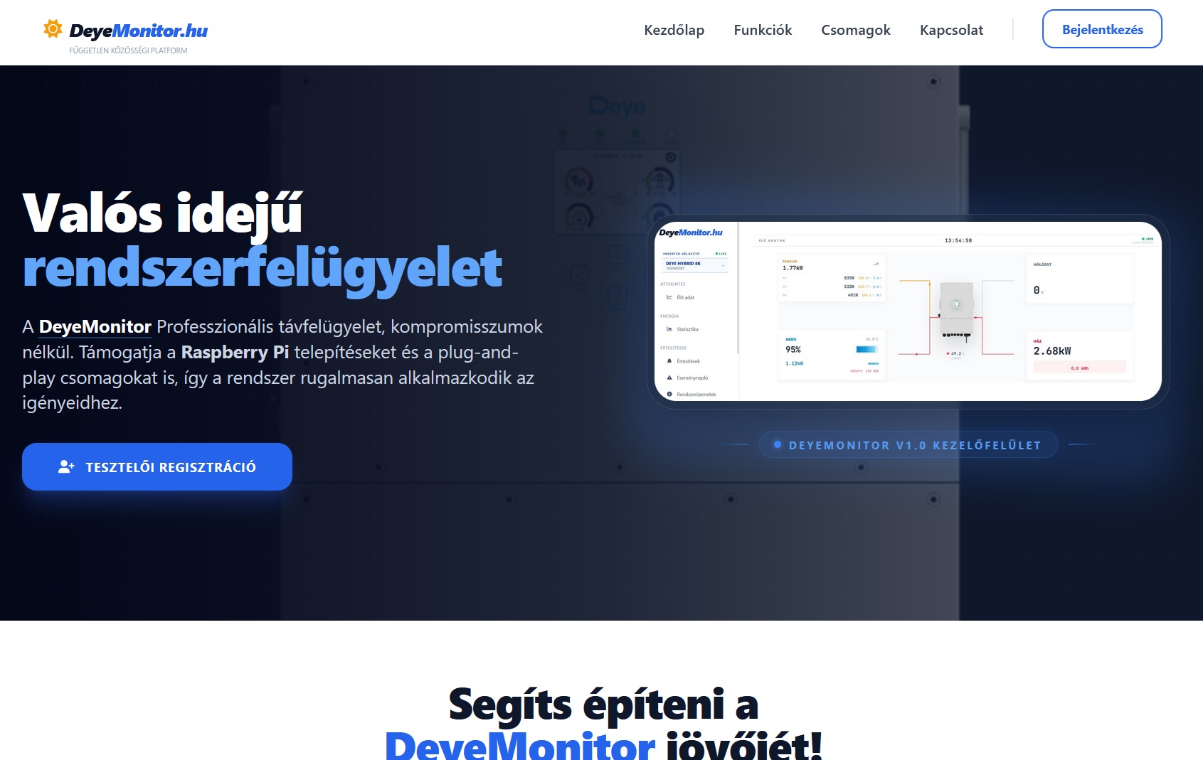 Projekt név